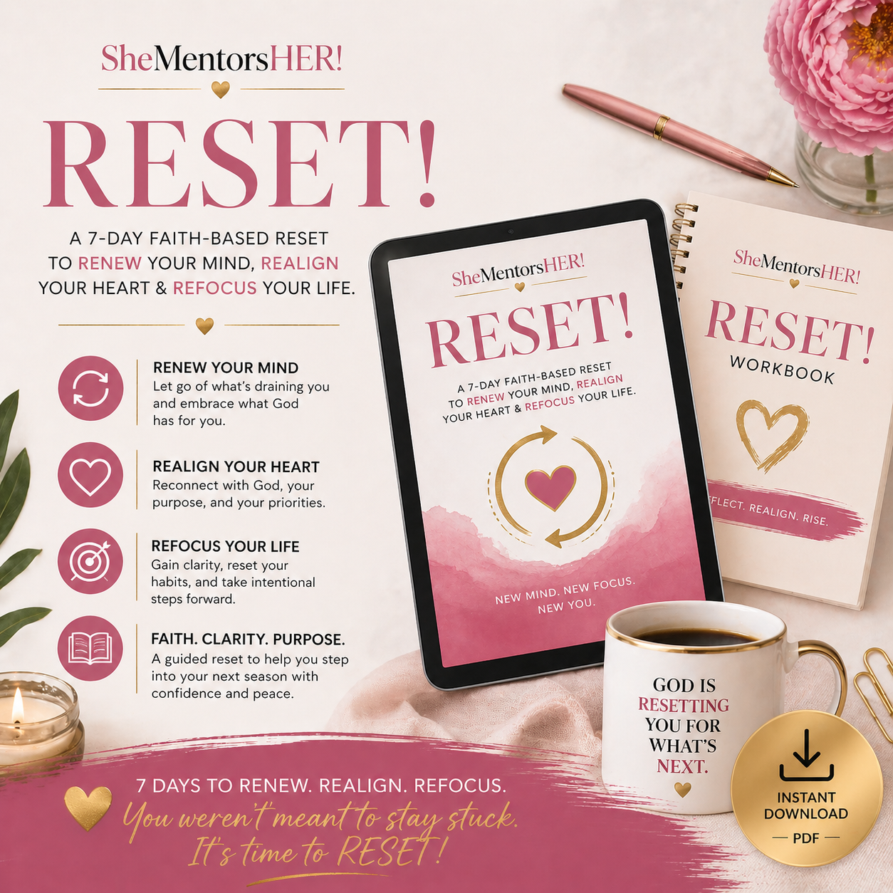 The SheMentorsHER! RESET!